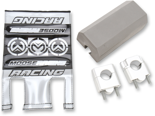 MOOSE OFFROAD Universal Handlebar Clamp Kit - 7/8 inch to 1-1/8 inch (22mm to 28.6mm) Conversion, Part Number 1MS074261-SS28