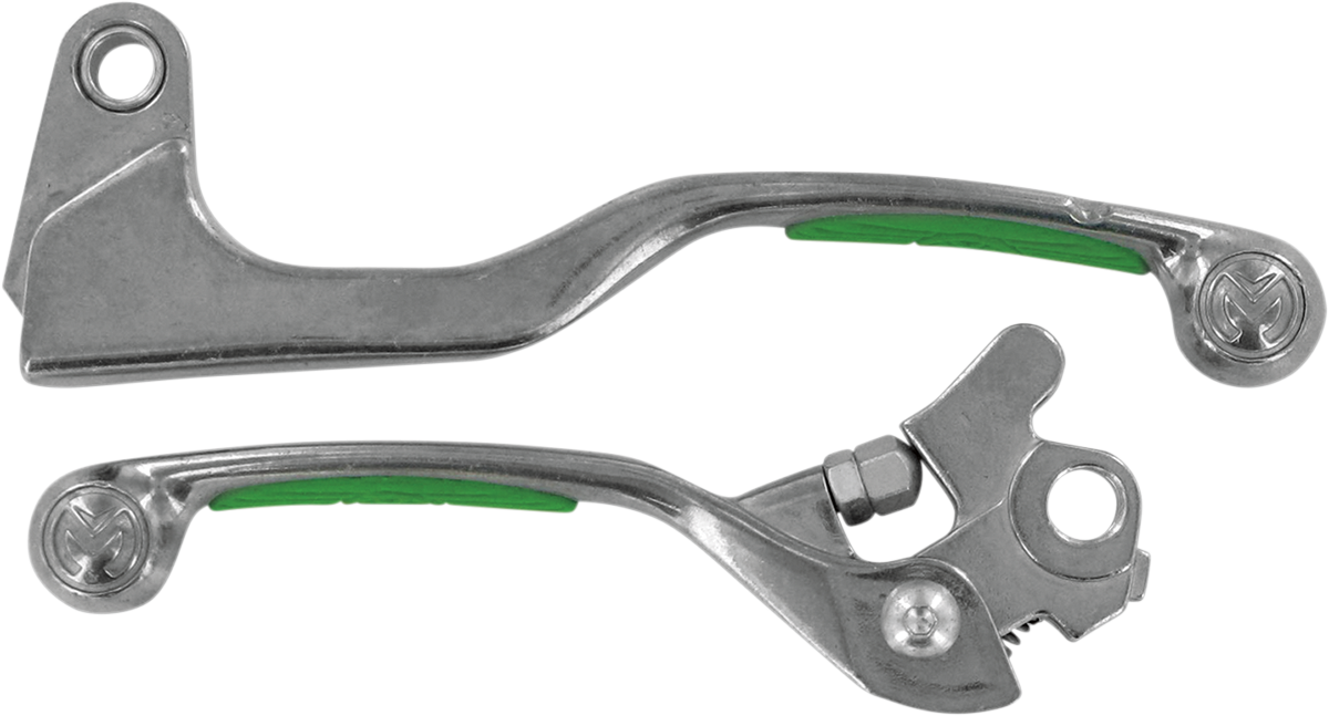 Moose Offroad Competition Lever Set - Green Part 1SGYG98