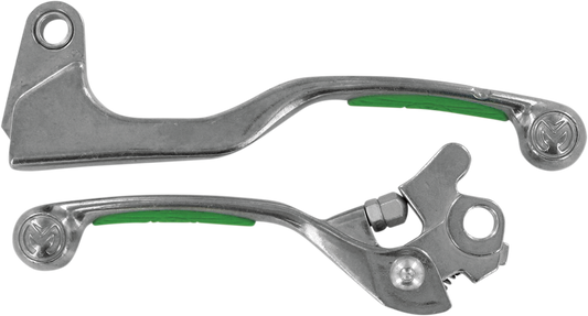 Moose Offroad Competition Lever Set - Green Part 1SGYG98