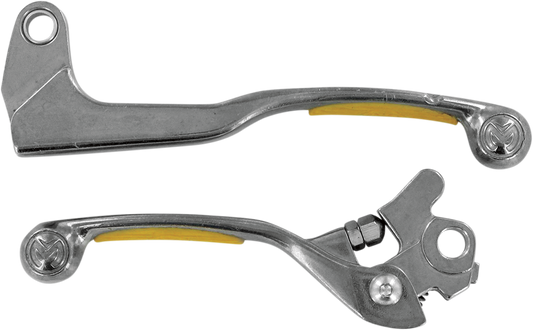 Moose Offroad Competition Lever Set - Yellow, Part Number 1SGSC46