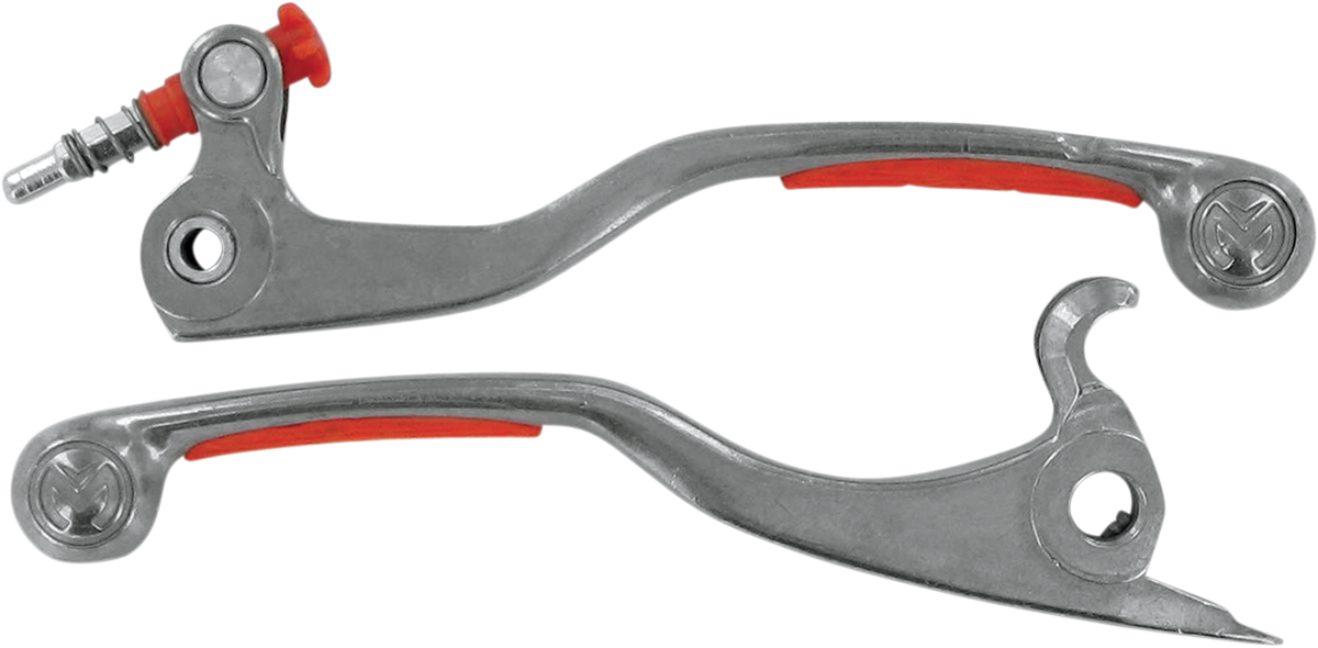 Moose Offroad Competition Lever Set - Orange (Part Number 1SGKJ58)