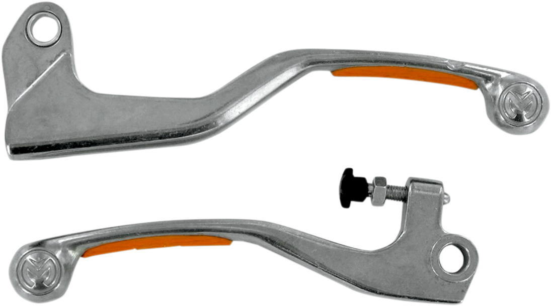 MOOSE OFFROAD Competition Lever Set - Orange (Part Number 1SGKJ78)