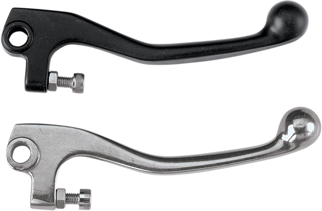 Moose Offroad OEM-Style Replacement Brake Lever - Polished Aluminum with Bronze Bushings (Part #1BDKJ37)