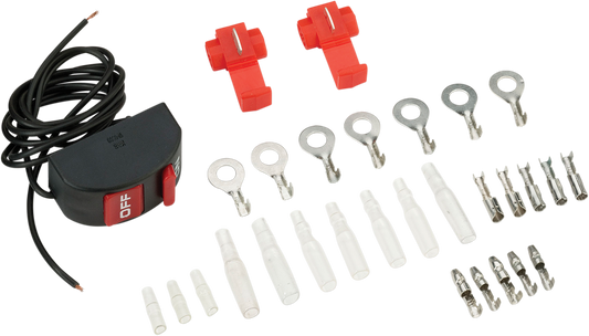 MOOSE OFFROAD Universal On/Off Flat Mount Toggle Switch 688-8101