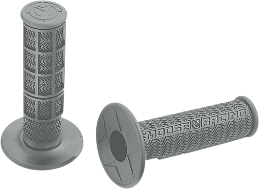 Moose Offroad Flange Style Stealth MX Grips - Gray (Part Number B01MXG)
