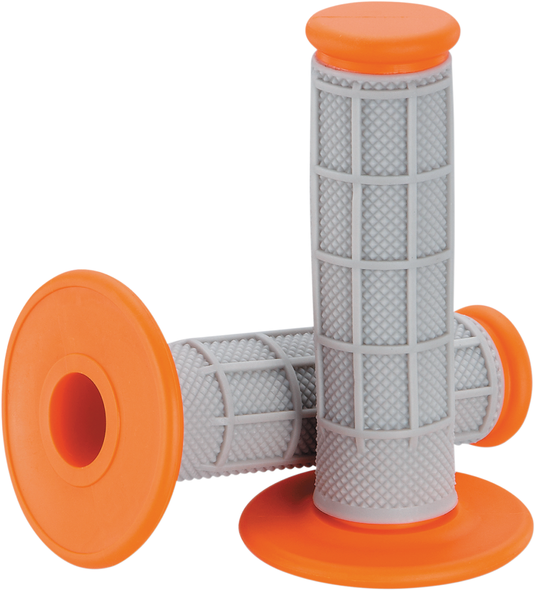 Moose Offroad Qualifier Grips - Half Waffle Orange - Part Number 1MG0715-EVM