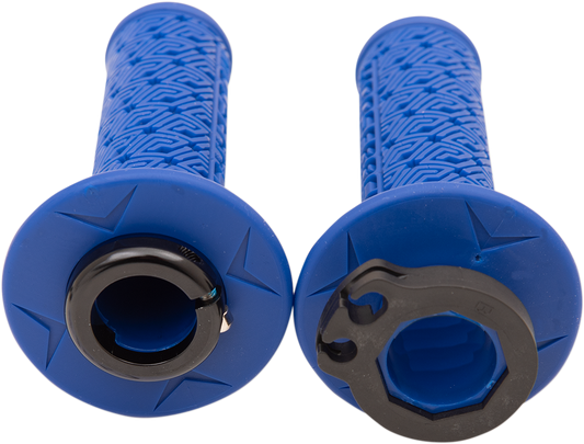 Moose Offroad 36 Series Lock-On Grips B36MRU-B - Blue and Black