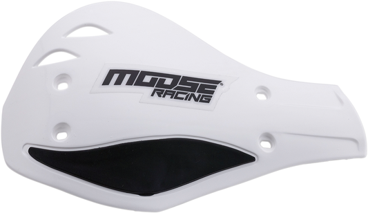 MOOSE OFFROAD Contour Deflector Handguards M51-120 – White/Black