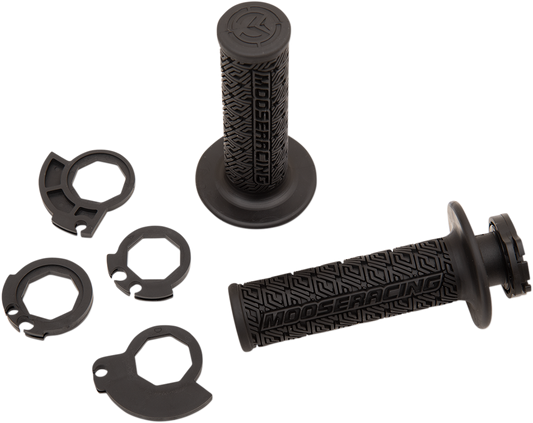 Moose Offroad 36 Series Lock-On Grips Black and Gold B36MRB-D for 2 & 4-Stroke Motorcycles