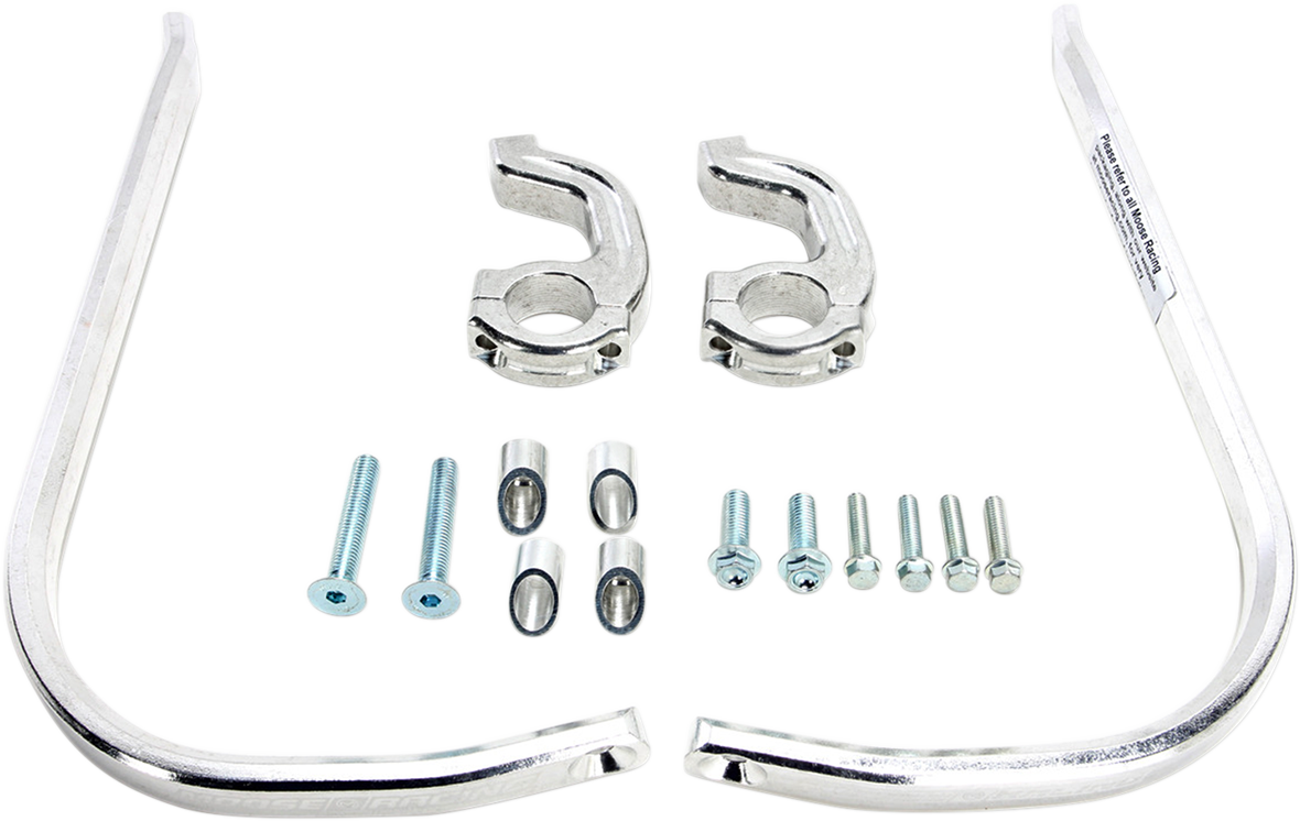 MOOSE OFFROAD Contour Handguards for Magura - Silver (Part No. 50-5236S)