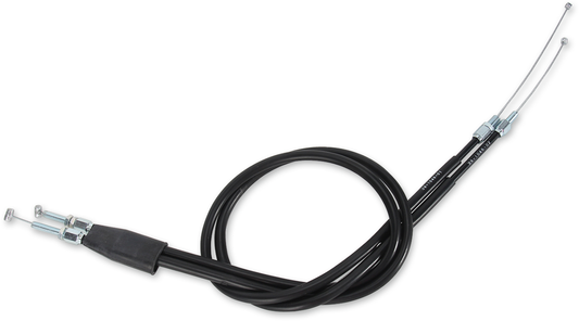 MOOSE OFFROAD Black Vinyl Throttle Cable for Honda 45-1012 - Stock Length