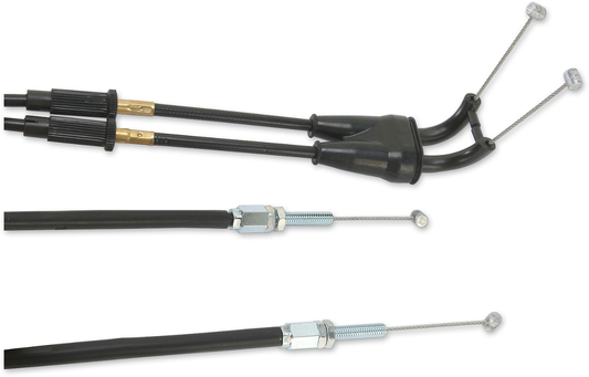 MOOSE Offroad Black Vinyl Throttle Cable 32" for Kawasaki 45-1013