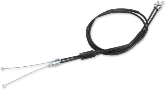 Moose Offroad Black Vinyl Throttle Cable for Honda 45-1019, 34 Inches