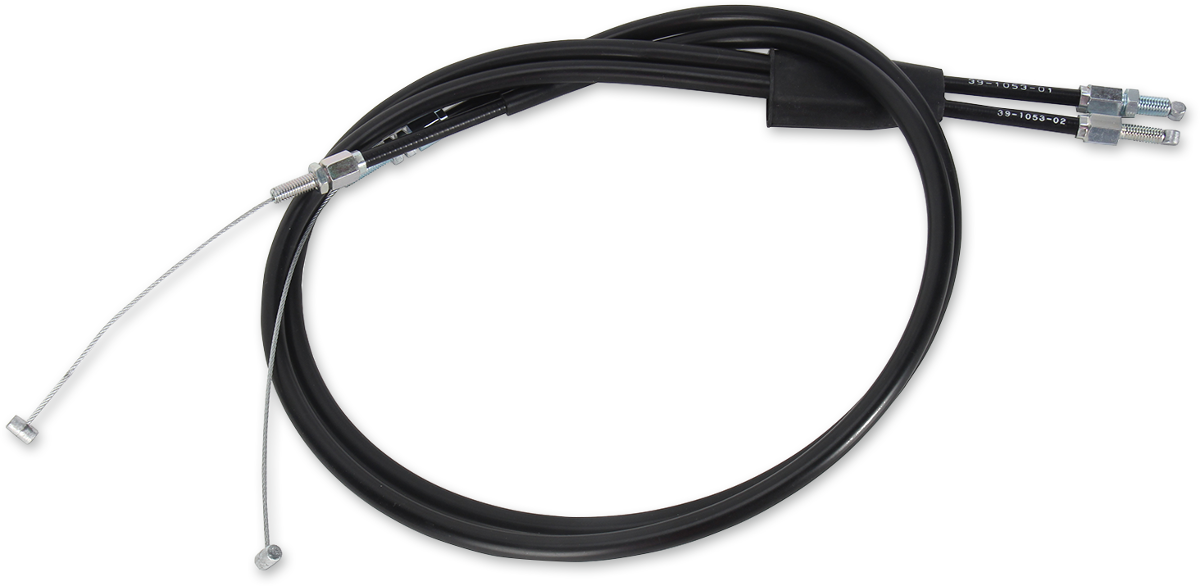 Moose Offroad Black Vinyl Throttle Cable 36 inches for Honda 45-1020