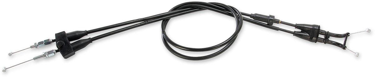 MOOSE OFFROAD Black Vinyl Throttle Cable for Suzuki 45-1028 - 39-3/4 inch