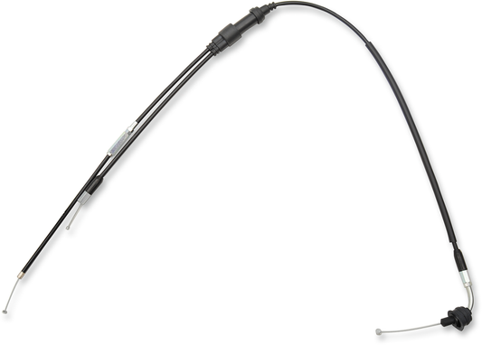 Moose Offroad Black Vinyl Throttle Cable 28-1/4 in for Yamaha 45-1062
