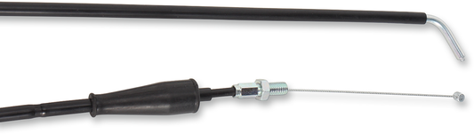 MOOSE OFFROAD Black Vinyl Throttle Cable for Suzuki 45-1121, 38-1/4"
