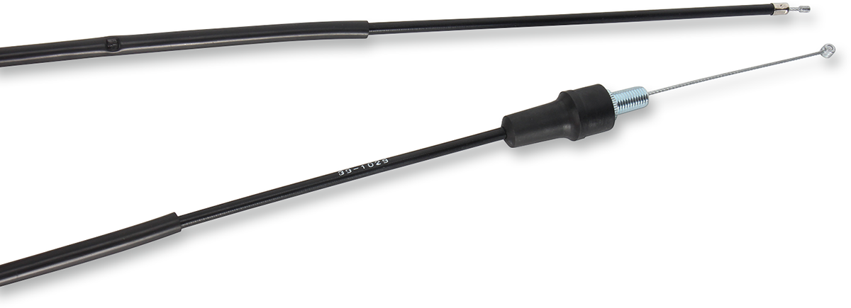 MOOSE Offroad Black Vinyl Throttle Cable for Suzuki 45-1122 – Stock Length with Durable Construction