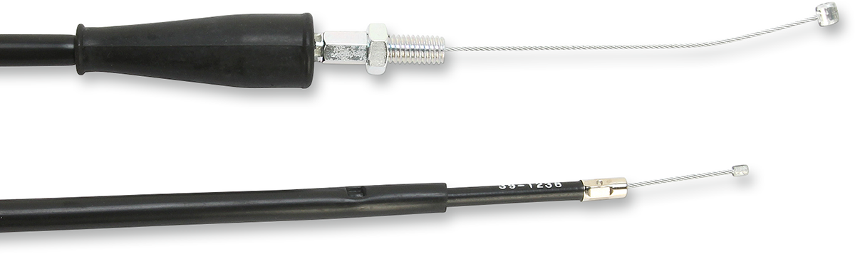 MOOSE Offroad Black Vinyl Throttle Cable 37-inch for Suzuki - Part 45-1123