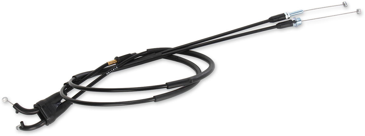 MOOSE OFFROAD Black Vinyl Throttle Cable 37-1/4 inch for Yamaha 45-1172