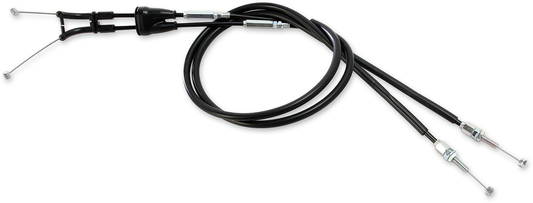 MOOSE OFFROAD Black Vinyl Throttle Cable for Yamaha 45-1182 – Stock Length