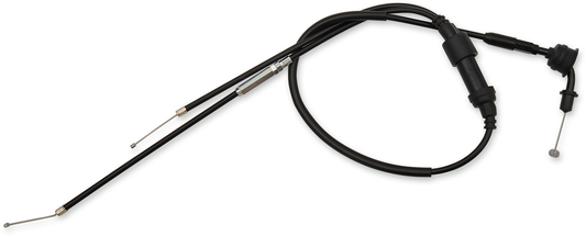 MOOSE Offroad Black Vinyl Throttle Cable - 33 Inch for Yamaha 45-1210