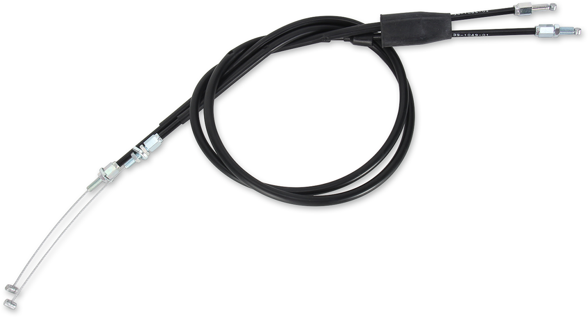 MOOSE Offroad Black Vinyl Throttle Cable for Honda 45-1208 - 36 Inch Length
