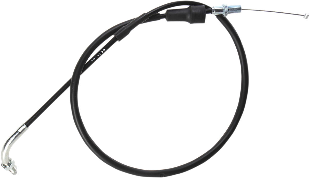 MOOSE OFFROAD Black Vinyl Throttle Cable 35-1/2 inches for Honda 45-1024