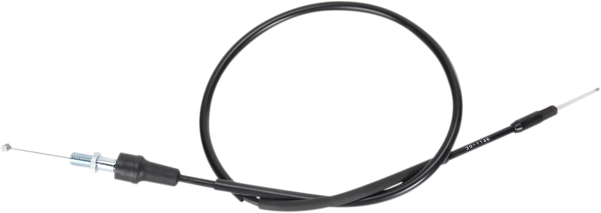 MOOSE OFFROAD Black Vinyl Throttle Cable for Yamaha 45-1079 - 33-3/4 inch
