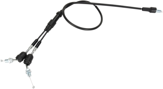 MOOSE Offroad Black Vinyl Throttle Cable for Yamaha 45-1080, 33 inches