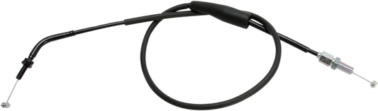 MOOSE OFFROAD Black Vinyl Throttle Cable for Kawasaki 45-1129 – Stock Length