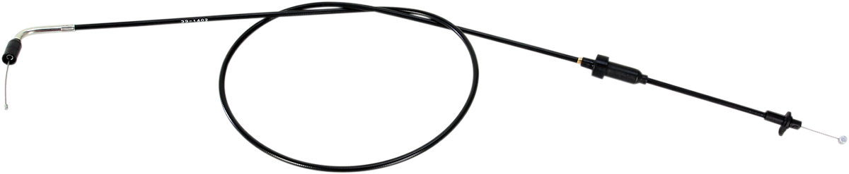 MOOSE OFFROAD Black Vinyl Throttle Cable for Polaris 45-1150 – Stock Length