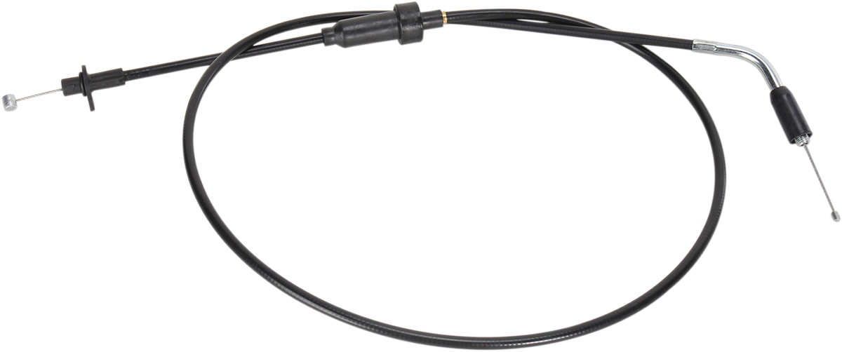 MOOSE Offroad Black Vinyl Throttle Cable 35-3/4 inch for Polaris - Part 45-1154