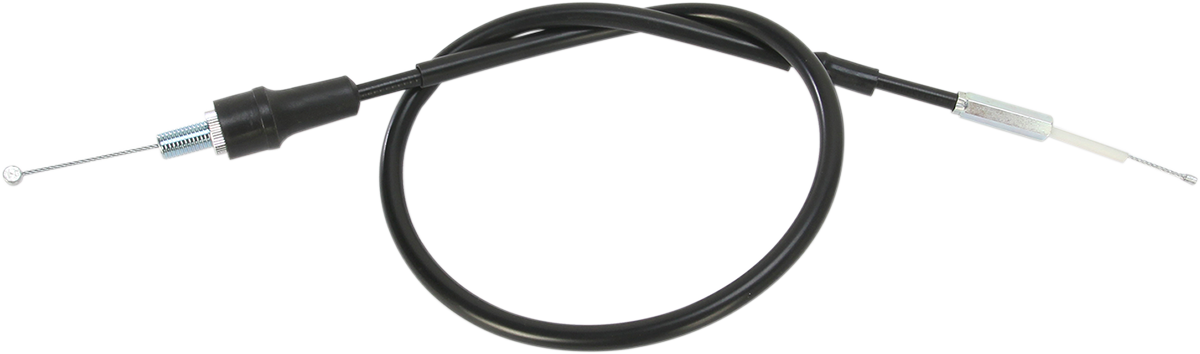 Moose Offroad Yamaha 45-1190 Black Vinyl Throttle Cable - 27-1/2 Inch