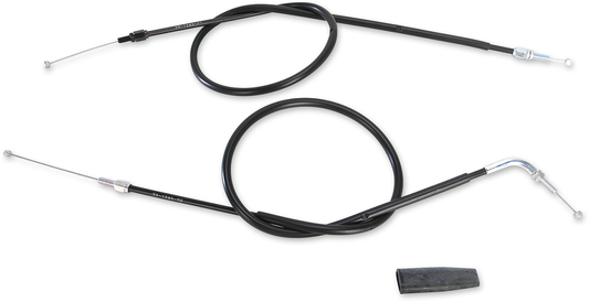 MOOSE Offroad Black Vinyl Throttle Cable 33-1/4 inch for Kawasaki 45-1222