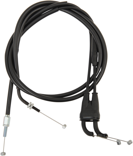 MOOSE OFFROAD Black Vinyl Throttle Cable 35-1/4" for Yamaha 45-1263