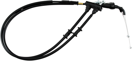Moose Offroad Black Vinyl Throttle Cable for Yamaha 45-1265, 31 Inches