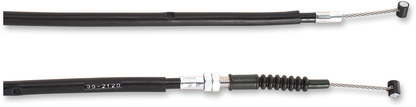 MOOSE Offroad Black Vinyl Clutch Cable Yamaha 45-2024 | Durable and Flexible Control Cable