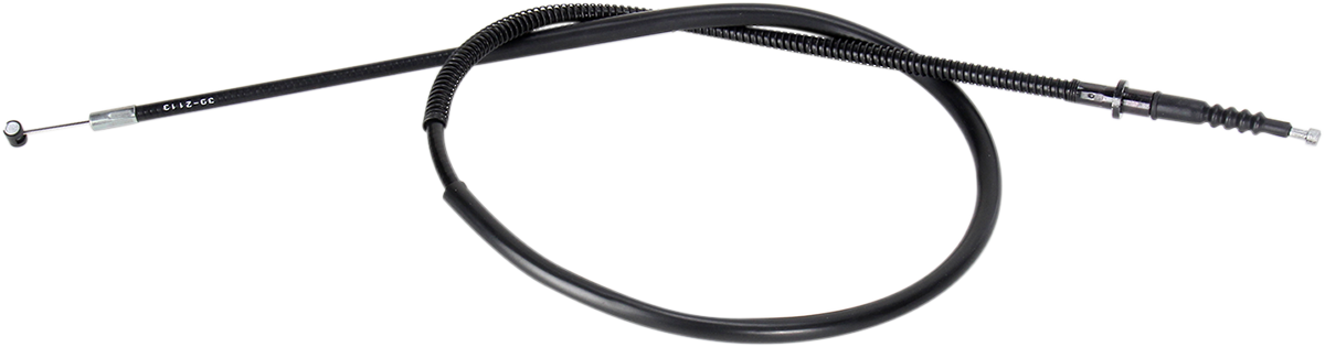 MOOSE OFFROAD Black Vinyl Clutch Cable Yamaha 45-2126 - Durable and Flexible Assembly
