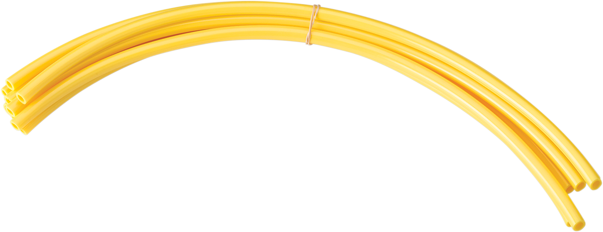 Moose Offroad 144-3902 18-Inch Yellow Polyurethane Fuel Cap Vent Hose Refill Pack, 9 Pieces