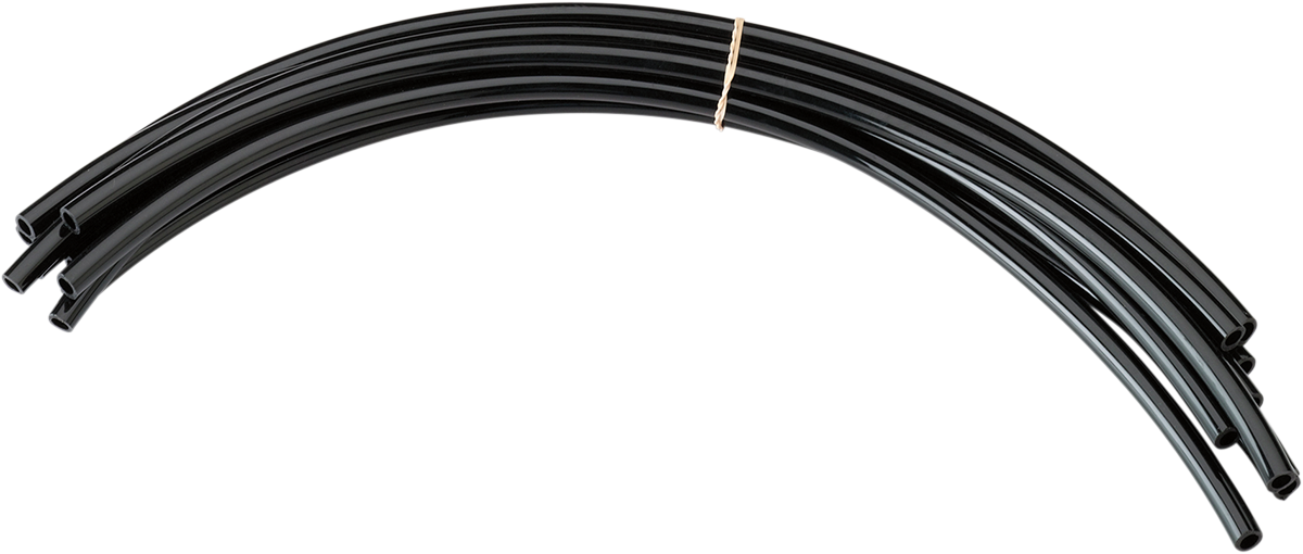 MOOSE OFFROAD 144-3905 18-Inch Polyurethane Fuel Cap Vent Hose Refill Pack - Black, 9 Pieces