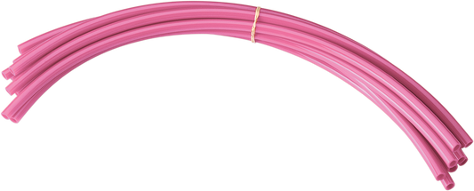 Moose Offroad 144-3907 18-Inch Polyurethane Fuel Cap Vent Hoses - Pink, 9-Pack