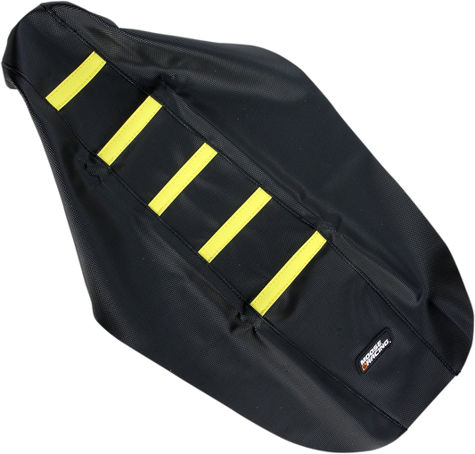 Moose Offroad Ribbed Seat Cover for Suzuki RMZ450 '05-'07, Model RMZ45005-331RT