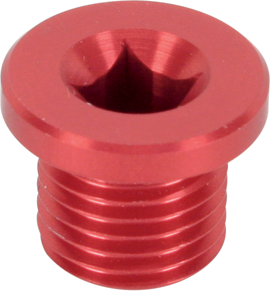 MOOSE OFFROAD Magnetic Drain Plug for Husqvarna DP127 - Red