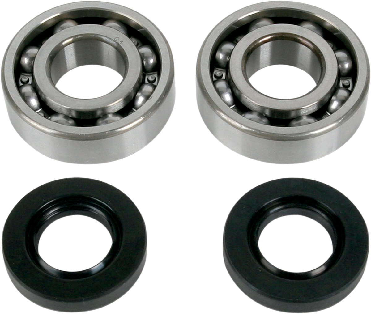 Moose Offroad Kawasaki/Suzuki Crank Bearings and Seals Kit (Part #24-1035)