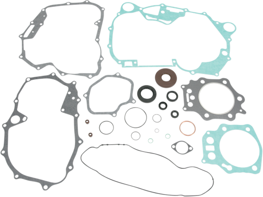 Moose Offroad Honda 811858MSE Motor Gasket Kit with Oil Seal – Complete Engine and Transmission Rebuild Set