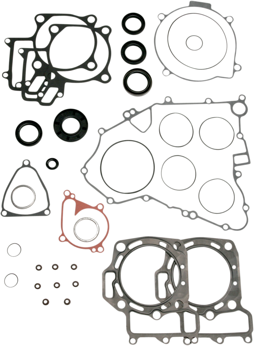 Moose Offroad Kawasaki 811881MSE Motor Gasket Kit with Oil Seals