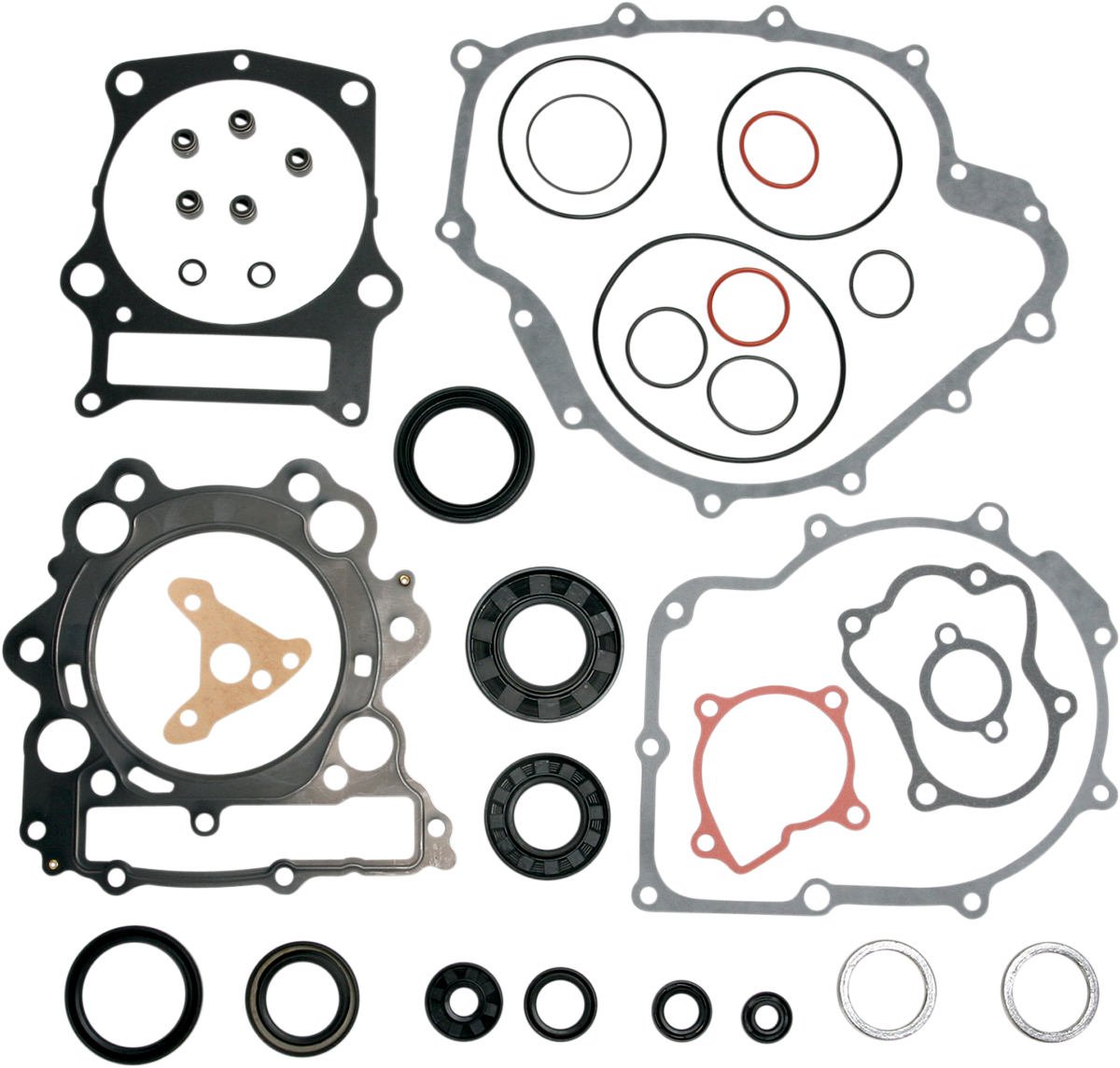 Moose Offroad Yamaha 811865MSE Motor Gasket Kit with Oil Seal - Complete Engine and Transmission Rebuild Set