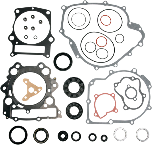 Moose Offroad Yamaha 811865MSE Motor Gasket Kit with Oil Seal - Complete Engine and Transmission Rebuild Set