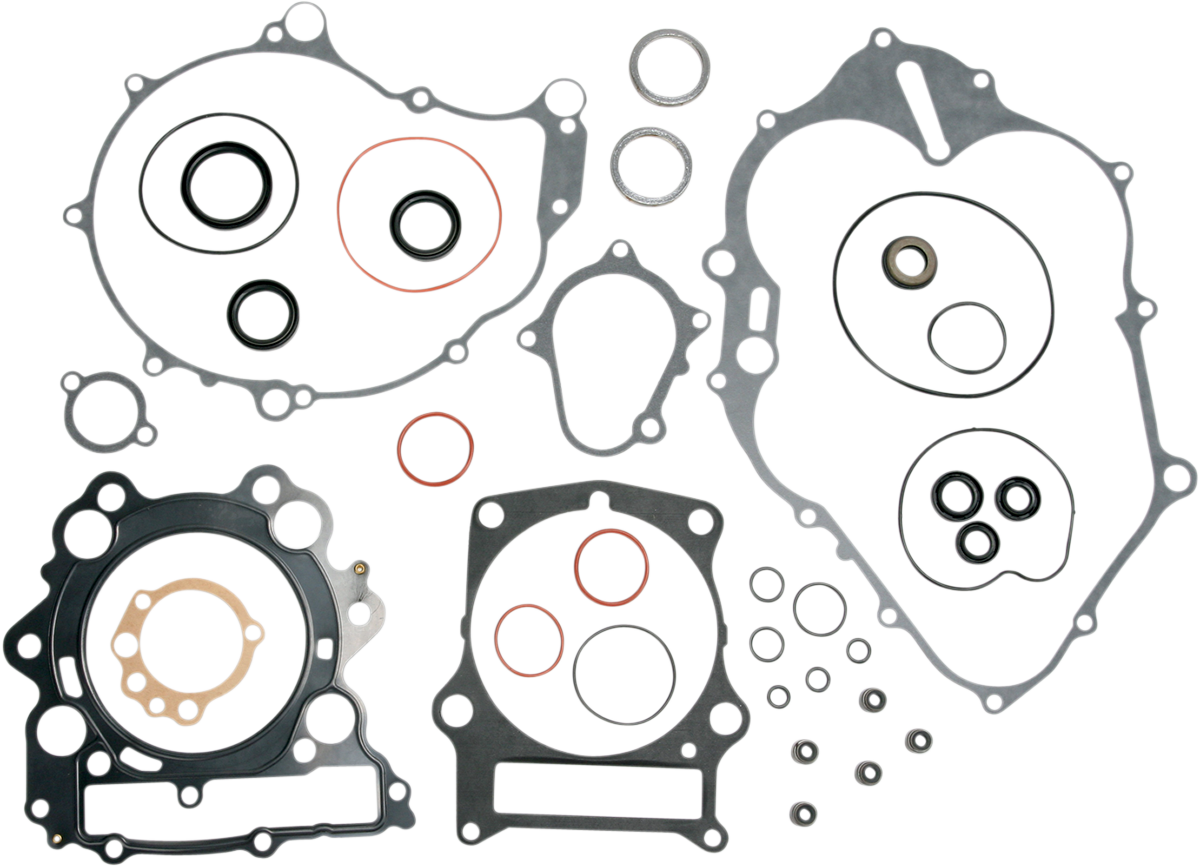Moose Offroad Yamaha 811852MSE Motor Gasket Kit with Oil Seal – Complete Engine and Transmission Rebuild Set